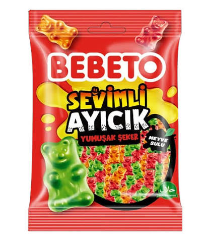 Bebeto Sevimli Ayıcık 80 gr 6X12 adet